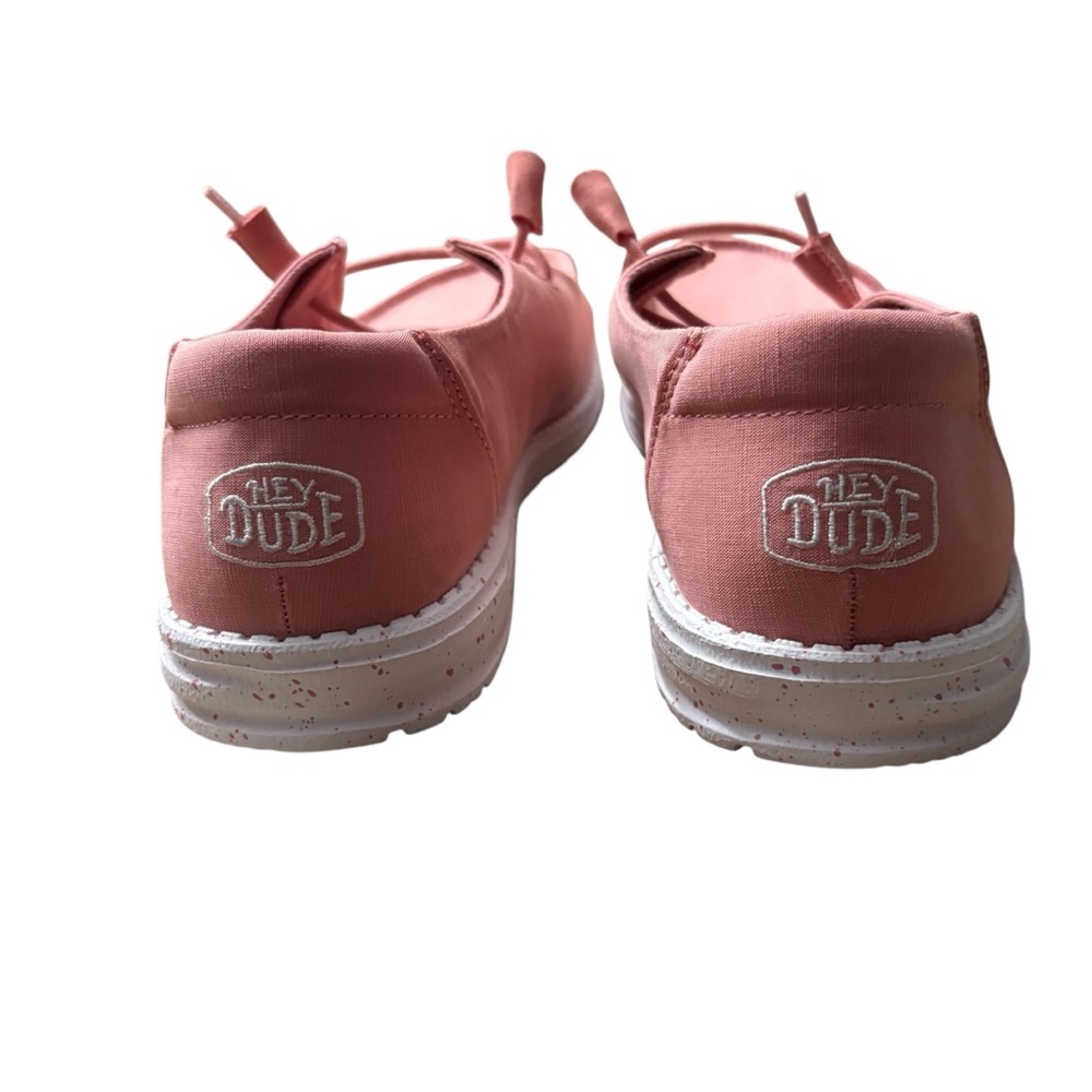 HEY DUDE Wendy Slub Pink Casual Shoes Size 11 -- BRAND NEW CLOSET STAPLE!!! - Picture 9 of 10